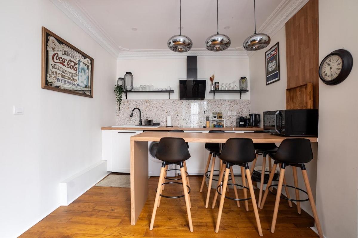 Appartement 2 Etages Paris - Metro 9 Grands Boulevards - Folies Bergeres Dış mekan fotoğraf
