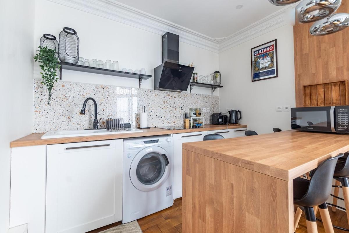 Appartement 2 Etages Paris - Metro 9 Grands Boulevards - Folies Bergeres Dış mekan fotoğraf