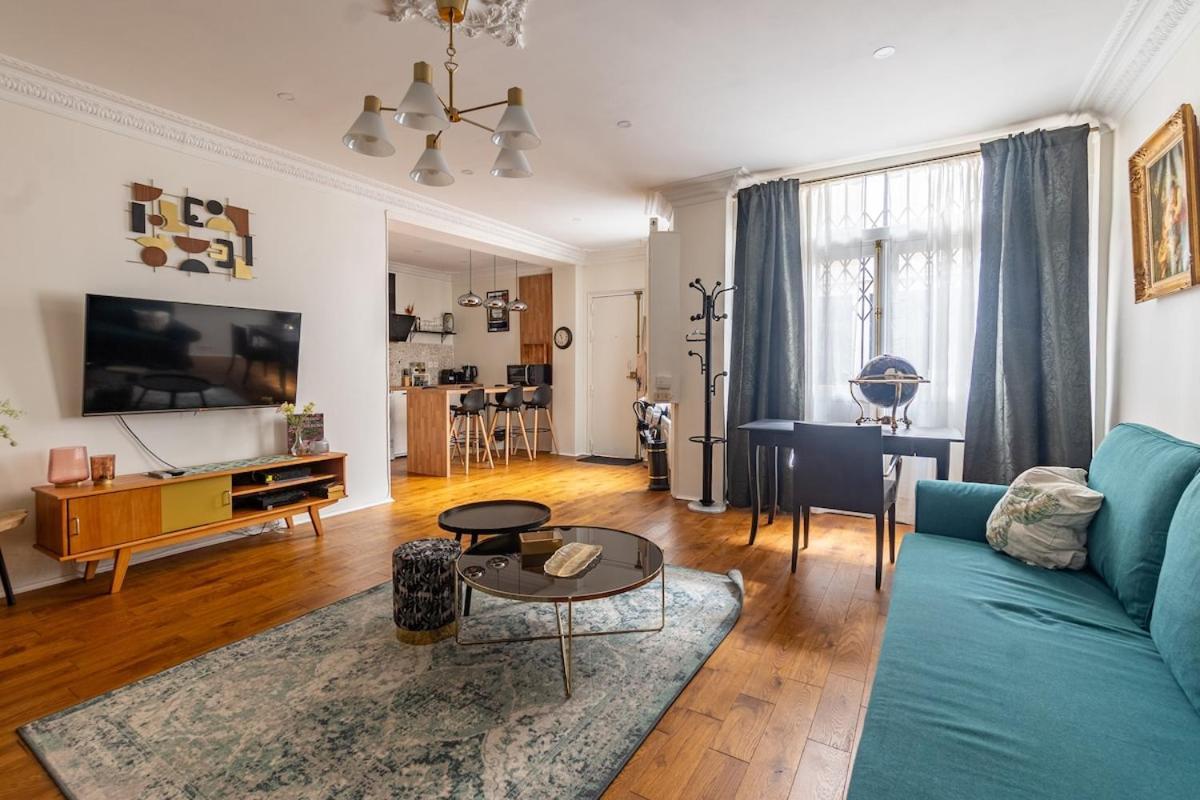 Appartement 2 Etages Paris - Metro 9 Grands Boulevards - Folies Bergeres Dış mekan fotoğraf